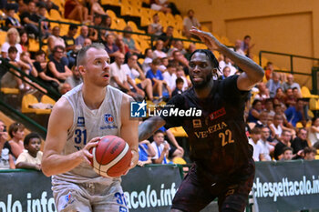 2024-09-08 - Osvaldas Olesivicius ( Nutribullet Treviso Basket ) during the match Reyer Venezia and Nutribullet Treviso Basket at PalaCornaro - Jesolo (VE), september8, 2024 during the final of Basketball IN Jesolo 2024 tournament - MEMORIAL BASKETBALL - FINAL 1 PLACE - UMANA REYER VENEZIA VS NUTRIBULLET TREVISO - EVENTS - BASKETBALL