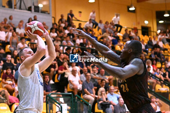 2024-09-08 - Osvaldas Olesivicius ( Nutribullet Treviso Basket ) during the match Reyer Venezia and Nutribullet Treviso Basket at PalaCornaro - Jesolo (VE), september8, 2024 during the final of Basketball IN Jesolo 2024 tournament - MEMORIAL BASKETBALL - FINAL 1 PLACE - UMANA REYER VENEZIA VS NUTRIBULLET TREVISO - EVENTS - BASKETBALL