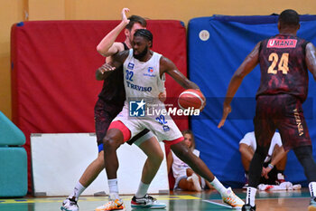 2024-09-08 - Justin Alston ( Nutribullet Treviso Basket ) during the match Reyer Venezia and Nutribullet Treviso Basket at PalaCornaro - Jesolo (VE), september8, 2024 during the final of Basketball IN Jesolo 2024 tournament - MEMORIAL BASKETBALL - FINAL 1 PLACE - UMANA REYER VENEZIA VS NUTRIBULLET TREVISO - EVENTS - BASKETBALL