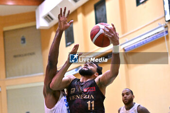 2024-09-08 - Images of the Reyer Venezia and Nutribullet Treviso Basket match at PalaCornaro - Jesolo (VE), september8, 2024 during the final of Basketball IN Jesolo 2024 tournament - MEMORIAL BASKETBALL - FINAL 1 PLACE - UMANA REYER VENEZIA VS NUTRIBULLET TREVISO - EVENTS - BASKETBALL