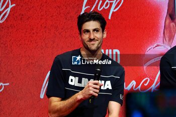 2024-09-11 - Leandro Bolmaro (EA7 Emporio Armani Olimpia Milano) - EA7 EMPORIO ARMANI MILANO - TEAM PRESENTATION - EVENTS - BASKETBALL