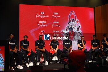 2024-09-11 - EA7 Emporio Armani Olimpia Milano new players presentation - EA7 EMPORIO ARMANI MILANO - TEAM PRESENTATION - EVENTS - BASKETBALL