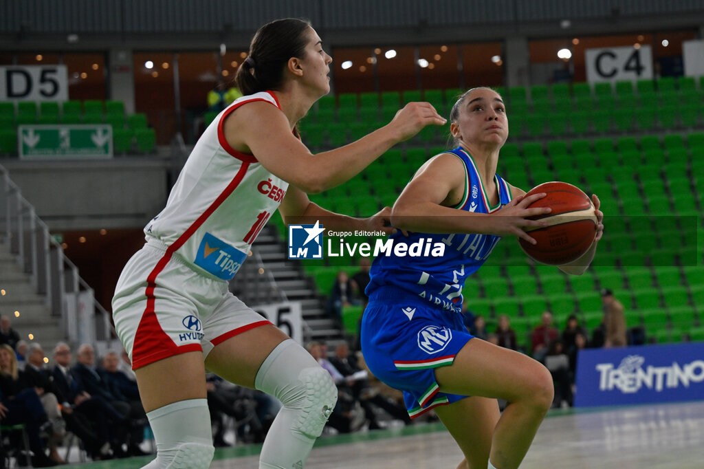 Women's Euro Basket 2025 Qualifiers - Italy vs Czech Republic - EVENTS - BASKETBALL