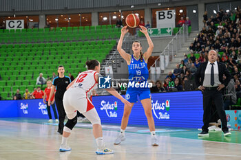 2024-11-07 - Tereza Vyoralová (CECHIA) - Martina Fassina (ITALIA) - WOMEN'S EURO BASKET 2025 QUALIFIERS - ITALY VS CZECH REPUBLIC - EVENTS - BASKETBALL