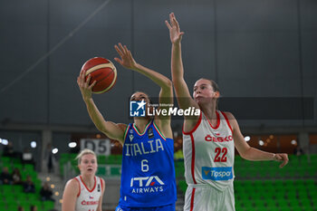 2024-11-07 - Francesca Pasa (ITALIA) - Emma Čechová (CECHIA) - WOMEN'S EURO BASKET 2025 QUALIFIERS - ITALY VS CZECH REPUBLIC - EVENTS - BASKETBALL