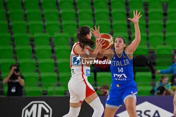 2024-11-07 - Eliška Hamzová (CECHIA) - Sara Madera (ITALIA) - WOMEN'S EURO BASKET 2025 QUALIFIERS - ITALY VS CZECH REPUBLIC - EVENTS - BASKETBALL