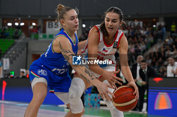 2024-11-07 - Ilaria Panzera (ITALIA) - Eliška Hamzová (CECHIA) - WOMEN'S EURO BASKET 2025 QUALIFIERS - ITALY VS CZECH REPUBLIC - EVENTS - BASKETBALL