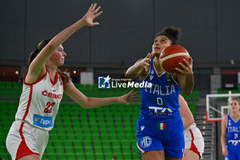 2024-11-07 - Emma Čechová (CECHIA) - Jasmine Keys (ITALIA) - WOMEN'S EURO BASKET 2025 QUALIFIERS - ITALY VS CZECH REPUBLIC - EVENTS - BASKETBALL