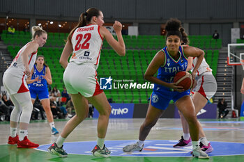 2024-11-07 - Emma Čechová (CECHIA) - Jasmine Keys (ITALIA) - WOMEN'S EURO BASKET 2025 QUALIFIERS - ITALY VS CZECH REPUBLIC - EVENTS - BASKETBALL