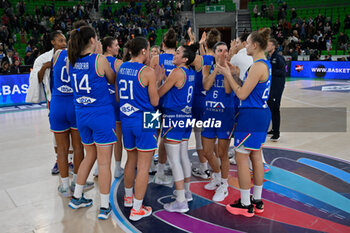 2024-11-07 - tam ITALIA celebrates after scoring a match - WOMEN'S EURO BASKET 2025 QUALIFIERS - ITALY VS CZECH REPUBLIC - EVENTS - BASKETBALL