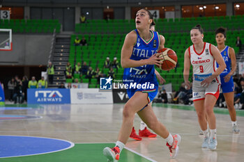 2024-11-07 - Silvia Pastrello (ITALIA) - Karolína Šotolová (CECHIA) - WOMEN'S EURO BASKET 2025 QUALIFIERS - ITALY VS CZECH REPUBLIC - EVENTS - BASKETBALL