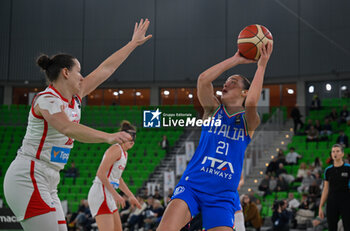 2024-11-07 - Tereza Vyoralová (CECHIA) - Silvia Pastrello (ITALIA) - WOMEN'S EURO BASKET 2025 QUALIFIERS - ITALY VS CZECH REPUBLIC - EVENTS - BASKETBALL