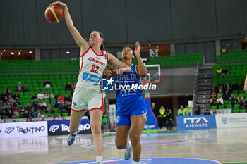 2024-11-07 - Emma Čechová (CECHIA) - Jasmine Keys (ITALIA) - WOMEN'S EURO BASKET 2025 QUALIFIERS - ITALY VS CZECH REPUBLIC - EVENTS - BASKETBALL