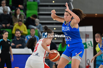 2024-11-07 - Karolína Šotolová (CECHIA) - Sara Madera (ITALIA) - WOMEN'S EURO BASKET 2025 QUALIFIERS - ITALY VS CZECH REPUBLIC - EVENTS - BASKETBALL