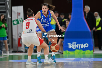 2024-11-07 - Karolína Šotolová (CECHIA) - Sara Madera (ITALIA) - WOMEN'S EURO BASKET 2025 QUALIFIERS - ITALY VS CZECH REPUBLIC - EVENTS - BASKETBALL