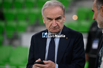 2024-11-07 - Giovanni Petrucci, President of the Italian Basketball Federation - WOMEN'S EURO BASKET 2025 QUALIFIERS - ITALY VS CZECH REPUBLIC - EVENTS - BASKETBALL