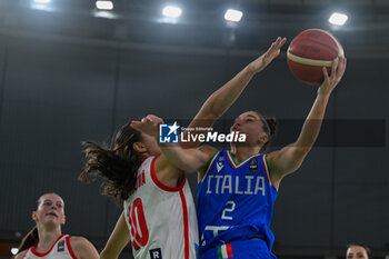 2024-11-07 - Eliška Hamzová (CECHIA) - Matilde Villa (ITALIA) - WOMEN'S EURO BASKET 2025 QUALIFIERS - ITALY VS CZECH REPUBLIC - EVENTS - BASKETBALL