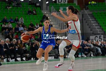 2024-11-07 - Matilde Villa (ITALIA) - Eliška Hamzová (CECHIA) - WOMEN'S EURO BASKET 2025 QUALIFIERS - ITALY VS CZECH REPUBLIC - EVENTS - BASKETBALL