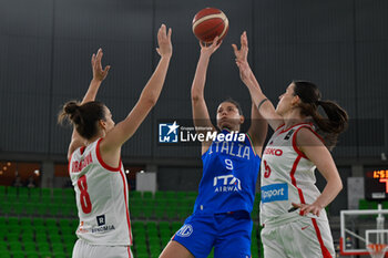 2024-11-07 - Veronika Voráčková (CECHIA) - Cecilia Zandalasini (ITALIA) - Natálie Stoupalová (CECHIA) - WOMEN'S EURO BASKET 2025 QUALIFIERS - ITALY VS CZECH REPUBLIC - EVENTS - BASKETBALL