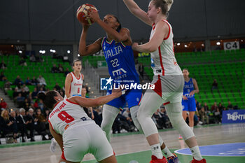 2024-11-07 - Veronika Voráčková (CECHIA) - Olbis Andrè Futo (ITALIA) - Julia Reisingerová (CECHIA) - WOMEN'S EURO BASKET 2025 QUALIFIERS - ITALY VS CZECH REPUBLIC - EVENTS - BASKETBALL