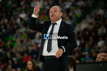 2024-11-07 - Andrea Capobianco (ITALIA) head coach - WOMEN'S EURO BASKET 2025 QUALIFIERS - ITALY VS CZECH REPUBLIC - EVENTS - BASKETBALL