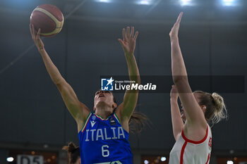 2024-11-07 - Francesca Pasa (ITALIA) - Julia Reisingerová (CECHIA) - WOMEN'S EURO BASKET 2025 QUALIFIERS - ITALY VS CZECH REPUBLIC - EVENTS - BASKETBALL