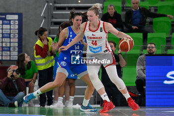 2024-11-07 - Sara Madera (ITALIA) - Julia Reisingerová (CECHIA) - WOMEN'S EURO BASKET 2025 QUALIFIERS - ITALY VS CZECH REPUBLIC - EVENTS - BASKETBALL