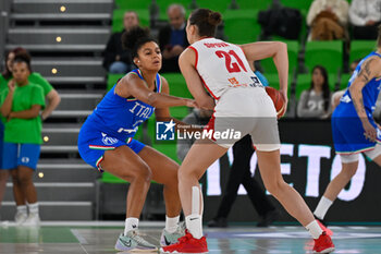 2024-11-07 - Jasmine Keys (ITALIA) - Veronika Šípová (CECHIA) - WOMEN'S EURO BASKET 2025 QUALIFIERS - ITALY VS CZECH REPUBLIC - EVENTS - BASKETBALL