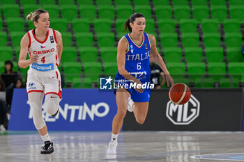 2024-11-07 - Gabriela Andělová (CECHIA) - Francesca Pasa (ITALIA) - WOMEN'S EURO BASKET 2025 QUALIFIERS - ITALY VS CZECH REPUBLIC - EVENTS - BASKETBALL