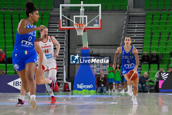 2024-11-07 - Jasmine Keys (ITALIA) - Julia Reisingerová (CECHIA) - Francesca Pasa (ITALIA) - WOMEN'S EURO BASKET 2025 QUALIFIERS - ITALY VS CZECH REPUBLIC - EVENTS - BASKETBALL