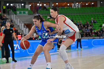 2024-11-07 - Sara Madera (ITALIA) - Natálie Stoupalová (CECHIA) - WOMEN'S EURO BASKET 2025 QUALIFIERS - ITALY VS CZECH REPUBLIC - EVENTS - BASKETBALL