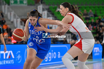 2024-11-07 - Sara Madera (ITALIA) - Natálie Stoupalová (CECHIA) - WOMEN'S EURO BASKET 2025 QUALIFIERS - ITALY VS CZECH REPUBLIC - EVENTS - BASKETBALL