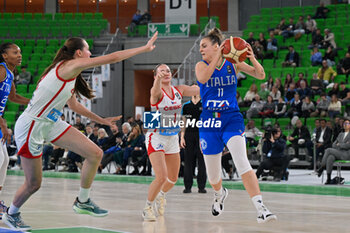 2024-11-07 - Natálie Stoupalová (CECHIA) - Kateřina Zeithammerová (CECHIA) - Francesca Pan (ITALIA) - WOMEN'S EURO BASKET 2025 QUALIFIERS - ITALY VS CZECH REPUBLIC - EVENTS - BASKETBALL