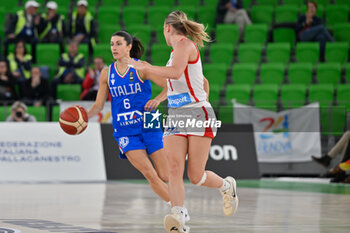 2024-11-07 - Francesca Pasa (ITALIA) - Kateřina Zeithammerová (CECHIA) - WOMEN'S EURO BASKET 2025 QUALIFIERS - ITALY VS CZECH REPUBLIC - EVENTS - BASKETBALL