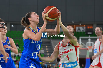 2024-11-07 - Martina Fassina (ITALIA) - Kateřina Zeithammerová (CECHIA) - WOMEN'S EURO BASKET 2025 QUALIFIERS - ITALY VS CZECH REPUBLIC - EVENTS - BASKETBALL