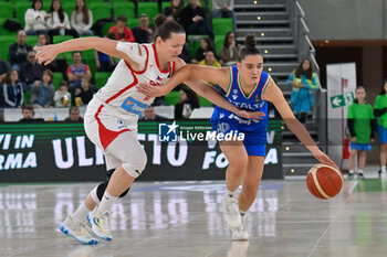 2024-11-07 - Tereza Vyoralová (CECHIA) - Matilde Villa (ITALIA) - WOMEN'S EURO BASKET 2025 QUALIFIERS - ITALY VS CZECH REPUBLIC - EVENTS - BASKETBALL