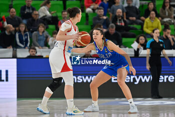 2024-11-07 - Eliška Hamzová (CECHIA) - Martina Fassina (ITALIA) - WOMEN'S EURO BASKET 2025 QUALIFIERS - ITALY VS CZECH REPUBLIC - EVENTS - BASKETBALL