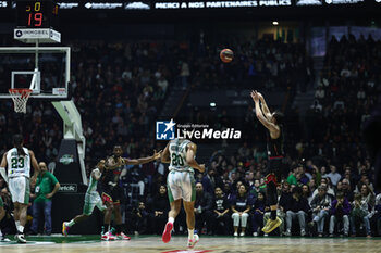 2024-02-28 - Terry TARPEY 22 (Monaco) during the French championship Betclic Elite basketball match between Nanterre 92 and AS Monaco Basket on February 28, 2024 at Paris La Defense Arena in Nanterre, France - BASKETBALL - FRENCH CHAMP - NANTERRE V MONACO - FRENCH PRO A - BASKETBALL