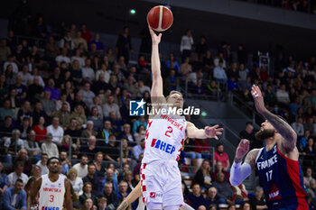 2024-02-23 - Goran FILIPOVIC (2) of Croatia during the FIBA EuroBasket 2025, Qualifiers Group E basketball match between France and Croatia on February 23, 2024 at Brest Arena in Brest, France - BASKETBALL - FIBA EUROBASKET 2025 - QUALIFIERS - FRANCE V CROATIA - INTERNATIONALS - BASKETBALL