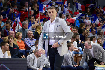 2024-02-23 - Josip SESAR (C) of Croatia during the FIBA EuroBasket 2025, Qualifiers Group E basketball match between France and Croatia on February 23, 2024 at Brest Arena in Brest, France - BASKETBALL - FIBA EUROBASKET 2025 - QUALIFIERS - FRANCE V CROATIA - INTERNATIONALS - BASKETBALL