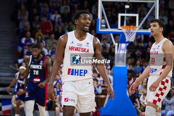 2024-02-23 - Jaleen SMITH (3) of Croatia during the FIBA EuroBasket 2025, Qualifiers Group E basketball match between France and Croatia on February 23, 2024 at Brest Arena in Brest, France - BASKETBALL - FIBA EUROBASKET 2025 - QUALIFIERS - FRANCE V CROATIA - INTERNATIONALS - BASKETBALL