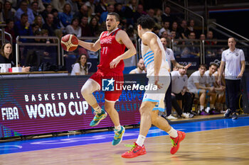 2024-02-25 - Stian MJOES (11) of Norway during the FIBA World Cup 2027, European Pre-Qualifiers Group B basketball match between Luxembourg and Norway on February 25, 2024 at Centre National Sportif & Culturel d'Coque in Luxembourg - BASKETBALL - FIBA WORLD CUP 2027 - PRE-QUALIFIERS - LUXEMBOURG V NORWAY - INTERNATIONALS - BASKETBALL