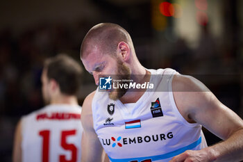 2024-02-25 - Alex LAURENT (11) of Luxembourg during the FIBA World Cup 2027, European Pre-Qualifiers Group B basketball match between Luxembourg and Norway on February 25, 2024 at Centre National Sportif & Culturel d'Coque in Luxembourg - BASKETBALL - FIBA WORLD CUP 2027 - PRE-QUALIFIERS - LUXEMBOURG V NORWAY - INTERNATIONALS - BASKETBALL