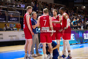 2024-02-25 - Mathias ECKHOFF (C) of Norway during the FIBA World Cup 2027, European Pre-Qualifiers Group B basketball match between Luxembourg and Norway on February 25, 2024 at Centre National Sportif & Culturel d'Coque in Luxembourg - BASKETBALL - FIBA WORLD CUP 2027 - PRE-QUALIFIERS - LUXEMBOURG V NORWAY - INTERNATIONALS - BASKETBALL