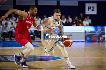 2024-02-25 - Ben KOVAC (13) of Luxembourg during the FIBA World Cup 2027, European Pre-Qualifiers Group B basketball match between Luxembourg and Norway on February 25, 2024 at Centre National Sportif & Culturel d'Coque in Luxembourg - BASKETBALL - FIBA WORLD CUP 2027 - PRE-QUALIFIERS - LUXEMBOURG V NORWAY - INTERNATIONALS - BASKETBALL