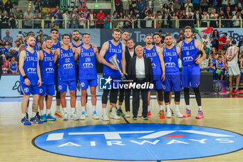 2024-06-23 - Premiazione Nazionale Italiana - ITALY VS GEORGIA - INTERNATIONALS - BASKETBALL