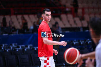 2024-07-03 - 8 Mario Hezonja of Croatia is playing during the FIBA Olympic Qualifying Tournament 2024, match between Croatia and New Zealand at Peace & Friendship Stadium on July 3, 2024, in Piraeus, Greece. - CROATIA VS NEW ZEALAND - FIBA OLYMPIC QUALIFYING TOURNAMENTS - INTERNATIONALS - BASKETBALL