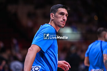 2024-07-04 - 5 Giannoulis Larentzakis of Greece is playing during the FIBA Olympic Qualifying Tournament 2024, match between Egypt and Greece at Peace & Friendship Stadium on July 4, 2024, in Piraeus, Greece. - GREECE VS EGYPT - FIBA OLYMPIC QUALIFYING TOURNAMENTS - INTERNATIONALS - BASKETBALL