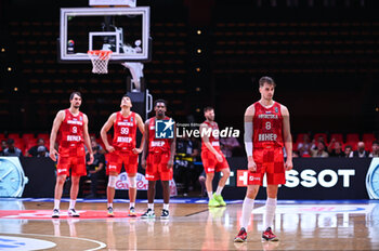 2024-07-06 - 8 Mario Hezonja of Croatia is playing during the FIBA Olympic Qualifying Tournament 2024 Semi Final match between Dominican Republic and Croatia at Peace & Friendship Stadium on July 6, 2024, in Piraeus, Greece. - DOMINICAN REPUBLIC VS CROATIA - SEMI FINALS, FIBA OLYMPIC QUALIFYING TOURNAMENTS - INTERNATIONALS - BASKETBALL