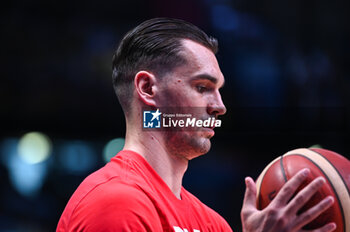 2024-07-07 - 8 Mario Hezonja of Croatia is playnig during the FIBA Olympic Qualifying Tournament 2024 Final match between Croatia and Greece at Peace & Friendship Stadium on July 7, 2024, in Piraeus, Greece. - CROATIA VS GREECE - FINAL, FIBA OLYMPIC QUALIFYING TOURNAMENTS - INTERNATIONALS - BASKETBALL